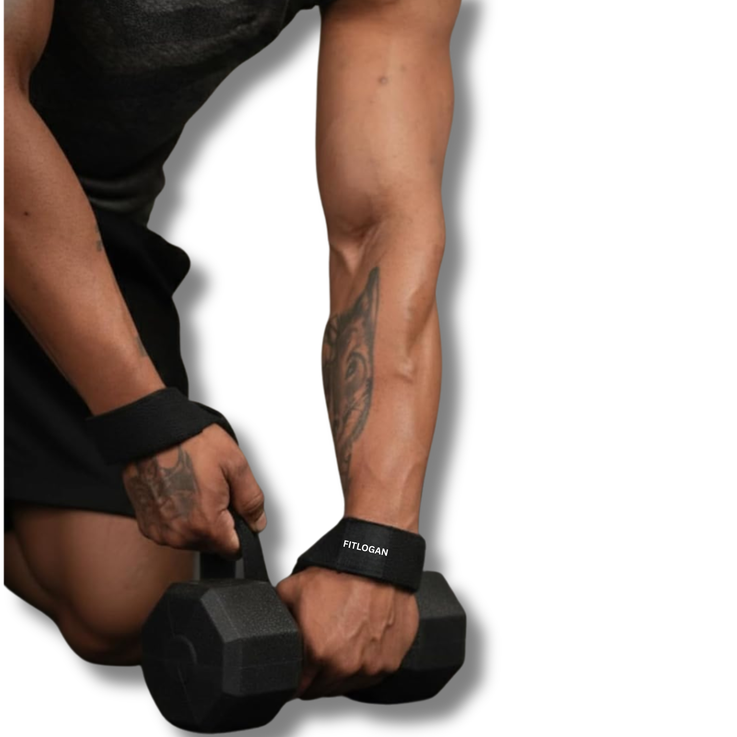 FITLOGAN | Lifting Straps | Heavy-Duty Weight Lifting Straps for Enhanced Grip & Maximum Strength