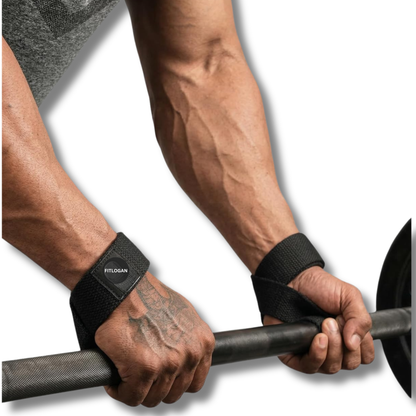 FITLOGAN | Lifting Straps | Heavy-Duty Weight Lifting Straps for Enhanced Grip & Maximum Strength