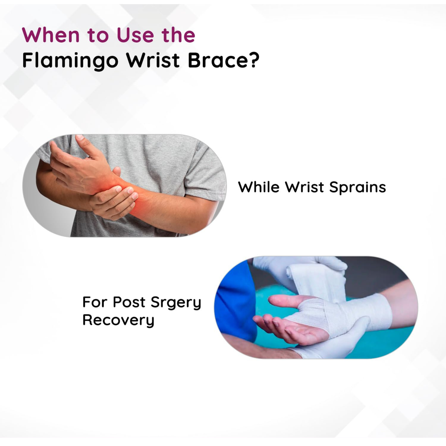 FITLOGAN | Wrist Support Brace | Orthopedic Wrist Brace with Thumb Spica for Sprains & Pain Relief