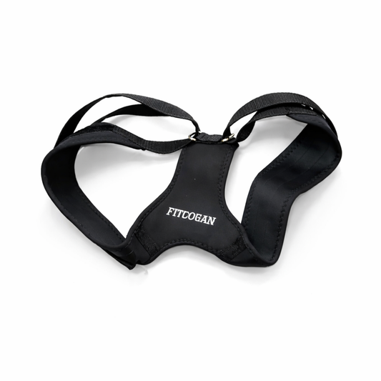 FITLOGAN | Back Support Brace | Adjustable Posture Corrector Belt for Men & Women | Upper Back Support