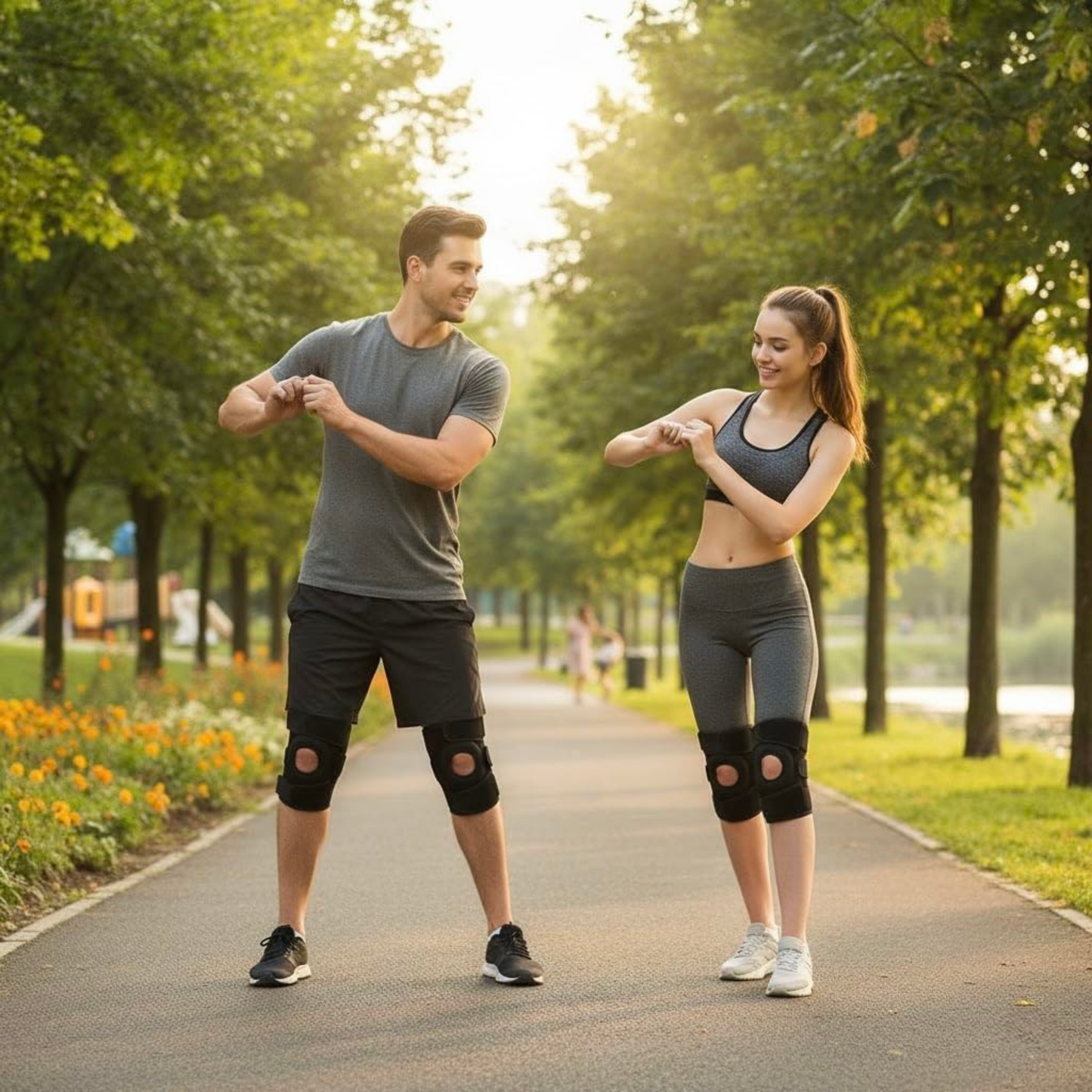 FITLOGAN | Knee Support Sleeve for Joint Pain Relief &amp; Fitness